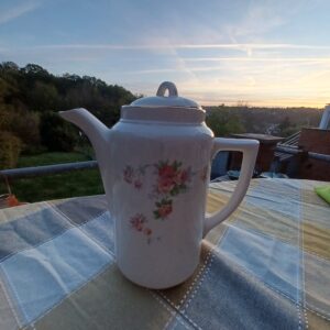 Cafetière Boch fleurie