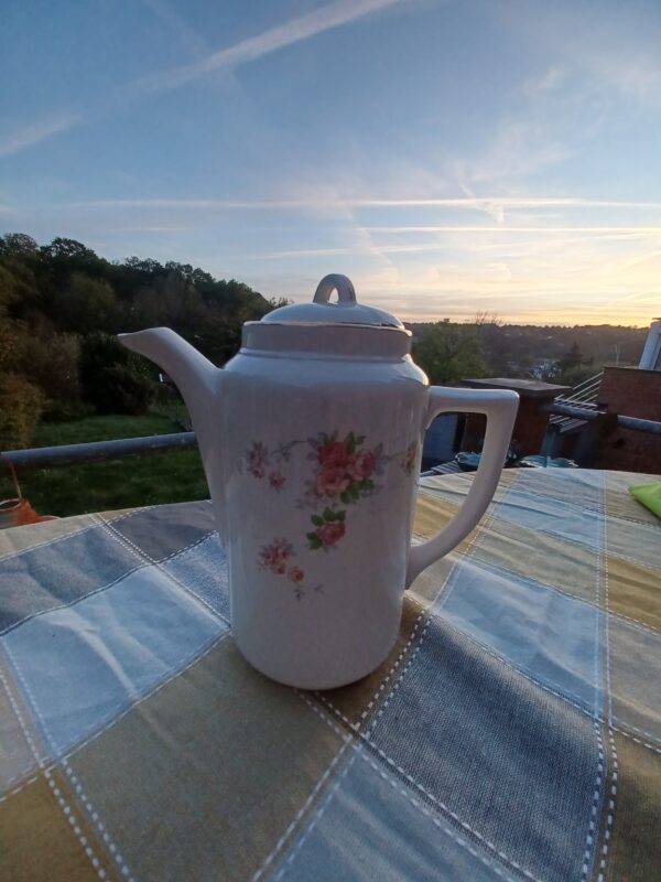 Cafetière Boch fleurie