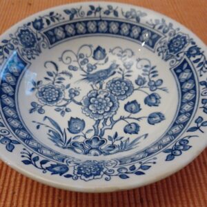 Coupelle décor bleu