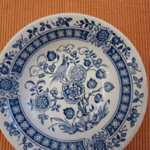 Coupelle décor bleu