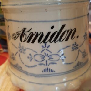 Pot ancien à amidon