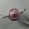 Théière ancienne rose et blanc – Image 4