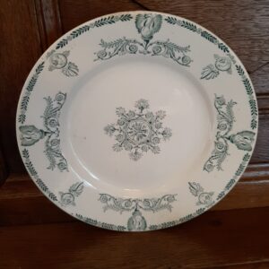 Assiette Luneville