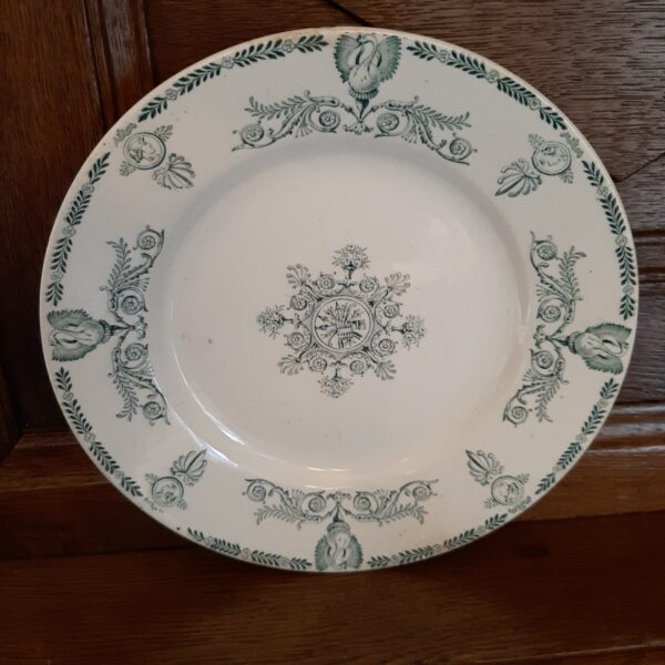 Assiette Luneville