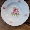 Assiette creuse motif rose BAVARIA Schuman
