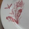 Ensemble d'assiettes décor rouge Terre de Fer manufacture belge de Nimy – Image 6