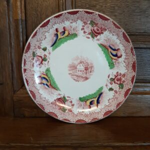 Assiette manufacture Sarreguemines