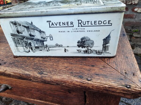 Boîte métallique TAVENER RUTLEDGE noir et blanc – Image 2