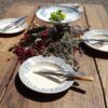 Assiette creuse Terre de fer "Au Planteur de Caiffa "modèle Guirlande – Image 2