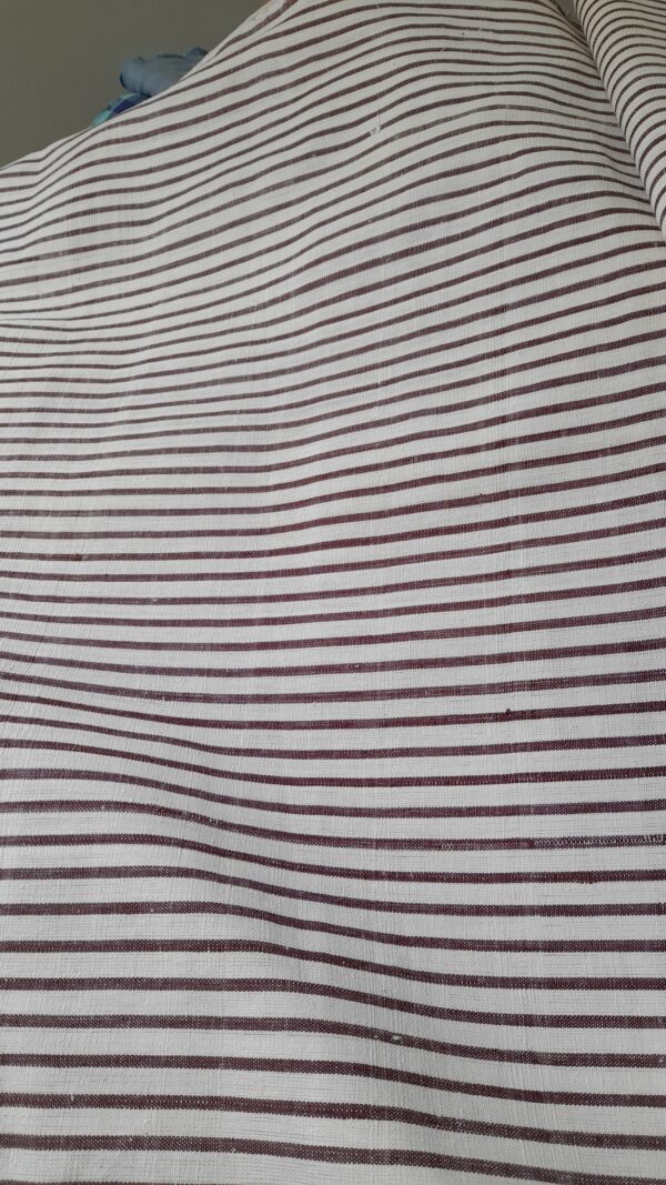 Tissu JANVIER brun