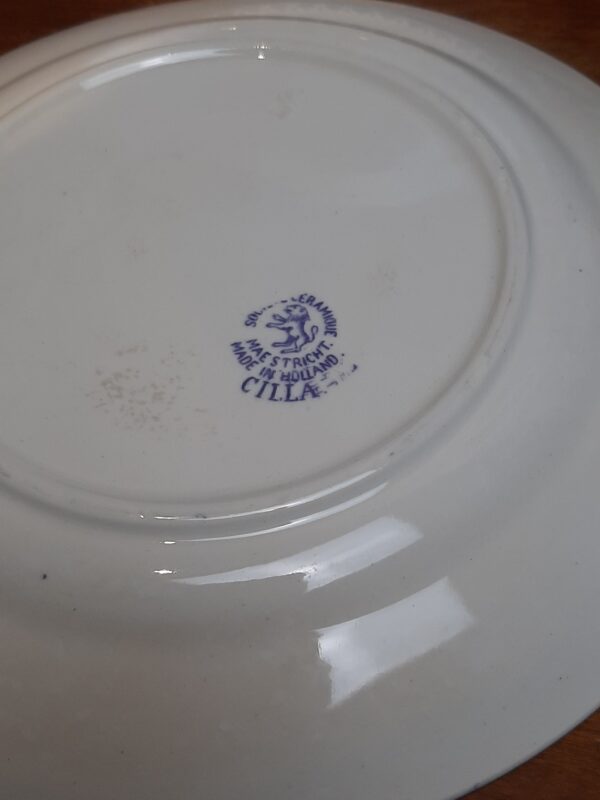 Assiette CILLA motif bleu – Image 3