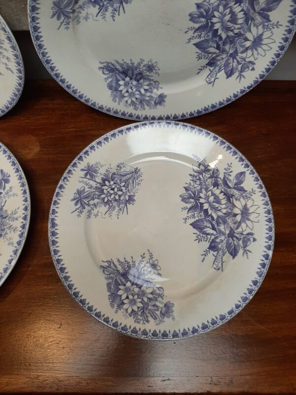 Assiette CILLA motif bleu – Image 4