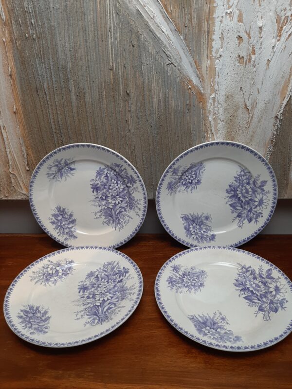 Assiette CILLA motif bleu – Image 5