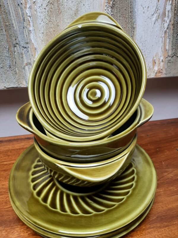 Bol et son assiette vintage – Image 4