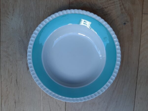 Assiette creuse jaune DIGUOIN – Image 2