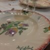 assiette ancienne POLYCHROME Longwy – Image 2
