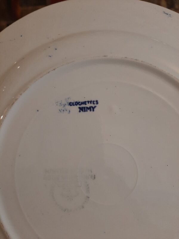 Assiettes plates Nimy "clochette" – Image 2