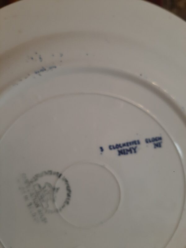 Assiettes plates Nimy "clochette" – Image 5