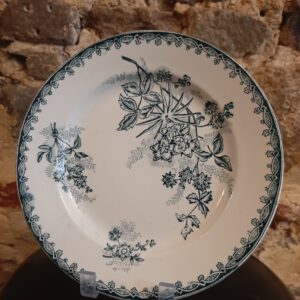 Assiette  Saint Amandinoise terre de fer MARGOT