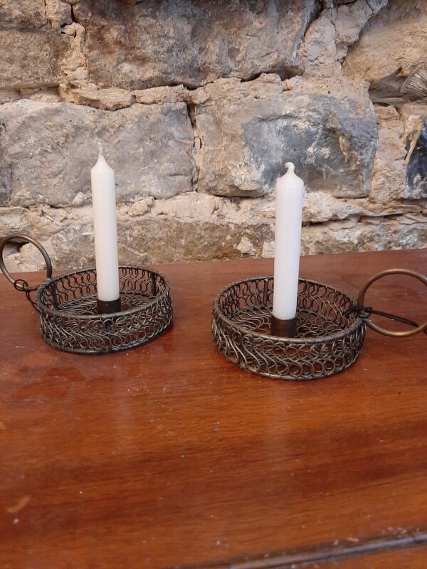 Bougeoirs treillis – Image 2