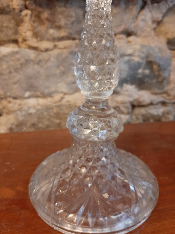 Bougeoir en verre moulé – Image 6
