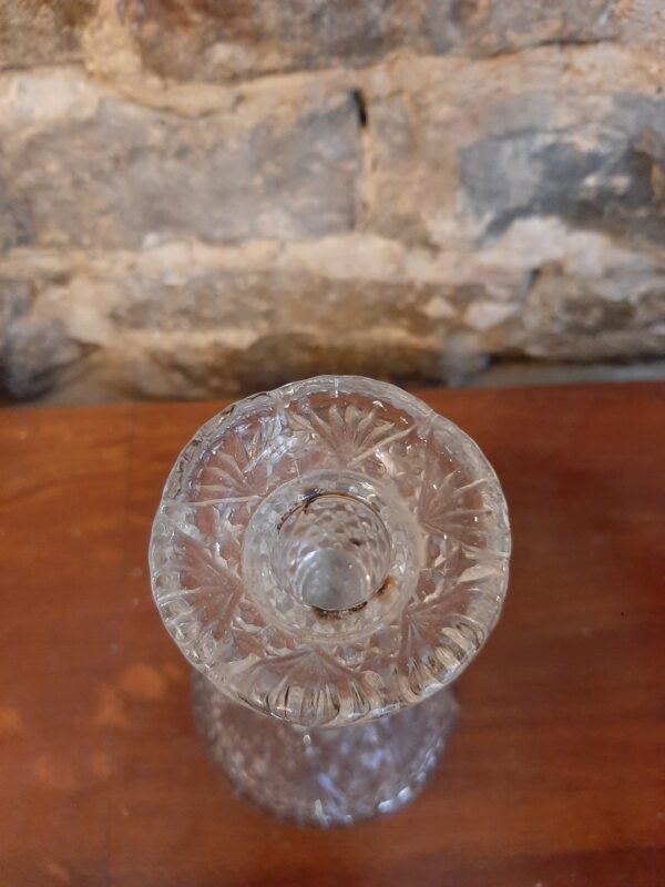 Bougeoir en verre moulé – Image 3