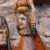 Lot de personnages indiens en bois – Image 2