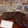 Lot de 2 anciens tampons batik indiens