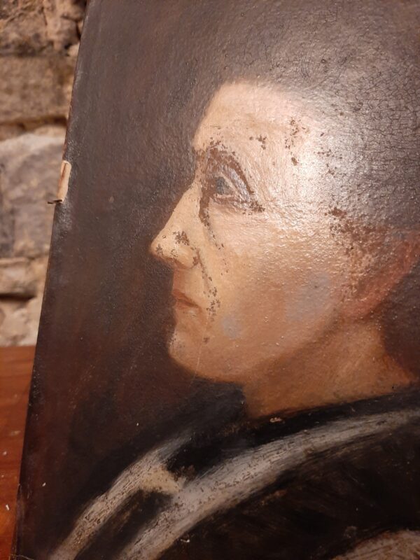 Peinture féminine sur carton – Image 3