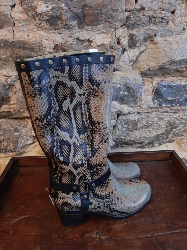 Bottes en caoutchouc à talons