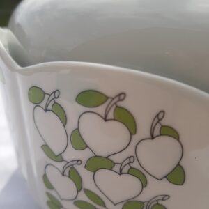 Plat de service en porcelaine
