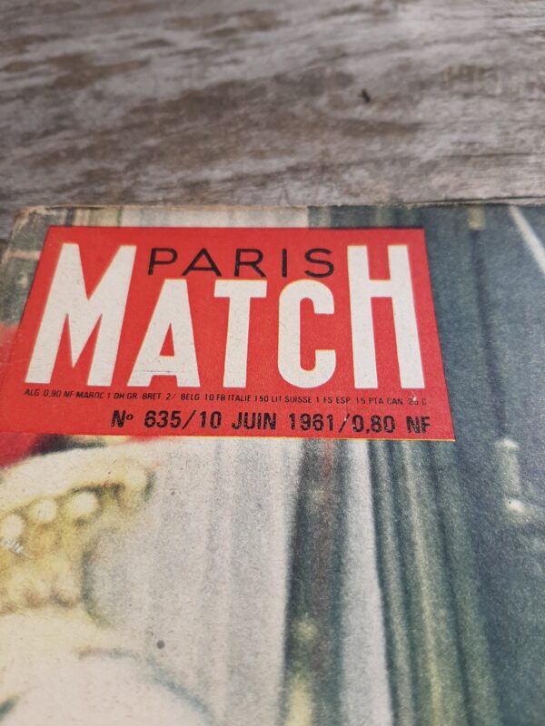 PARIS MATCH N*635 10/6/61 – Image 2