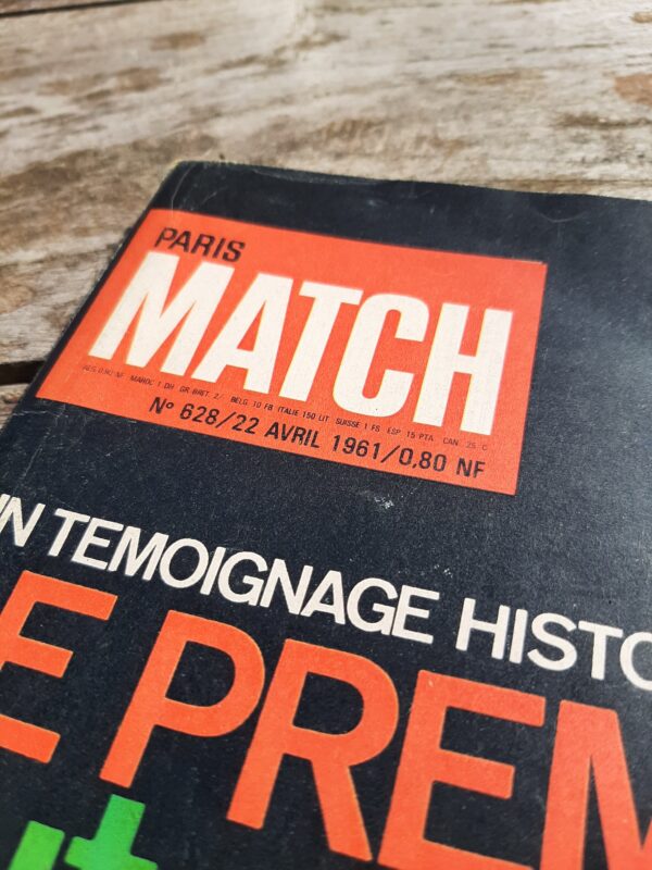 PARIS MATCH N*628 /22/4/61 – Image 2