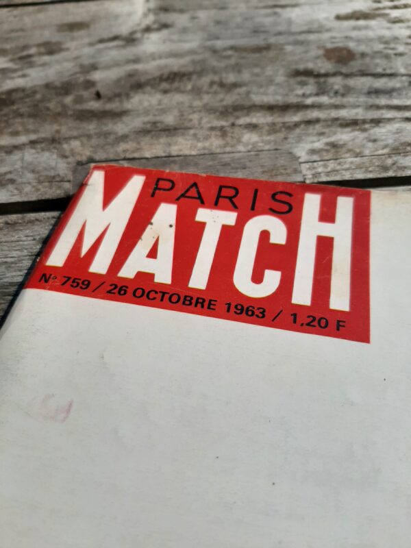 PARIS MATCHN*759 26/10/63