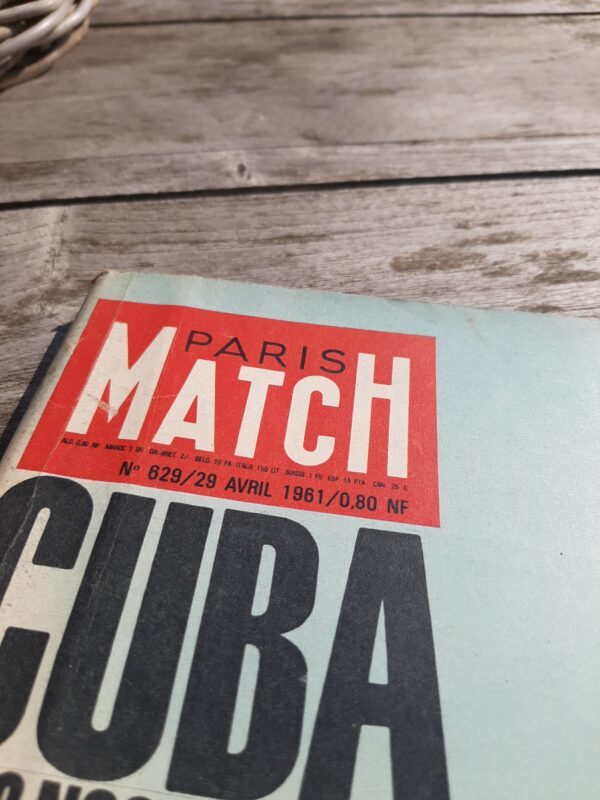 PARIS MATCH N*62929/4/61 – Image 2