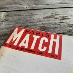 PARIS MATCH N*763 23/11/63